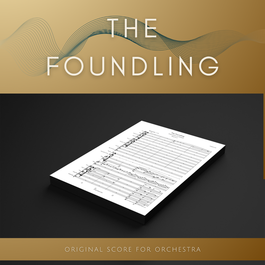 [Score & Parts] The Foundling (Original Score for Orchestra) by Addison Kirk